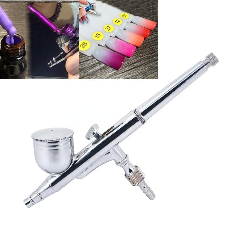 3mm Dual Action Airbrush Kit for Nail Art & Body Tattoos