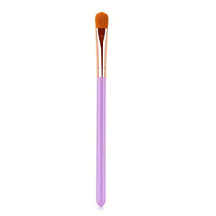 1pc Wooden Handle Lip Makeup Brush Fine Mist Lip Gloss Makeup Brush