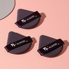 3pcs Triangle Powder Puffs Makeup Sponges Soft Facial Tools