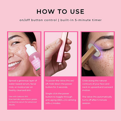 5-in-1 Dual Facial Wand for Face and Neck Microcurrent Device