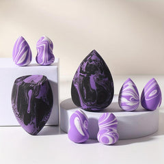 8pcs Makeup Sponge Set for Lotion & Loose Powder Concealer