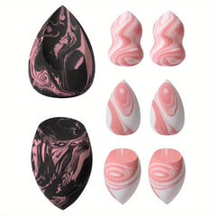 8pcs Makeup Sponge Set for Lotion & Loose Powder Concealer