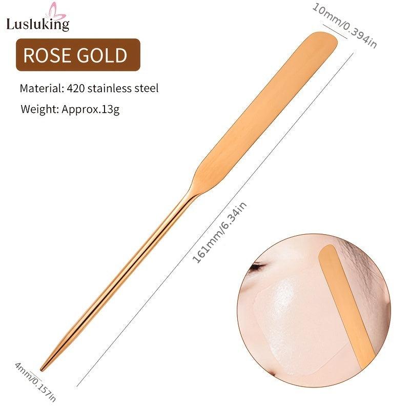 Liquid Foundation Stick Stainless Steel Nail Palette Stick