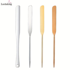 Liquid Foundation Stick Stainless Steel Nail Palette Stick