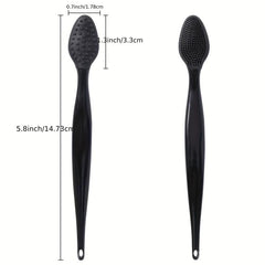 8 Pack Silicone Lip Scrub Brushes Double Sided Exfoliating Lip Brush