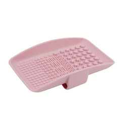 Makeup Brush Cleaning Mat - Portable Brush Cleaner Pad
