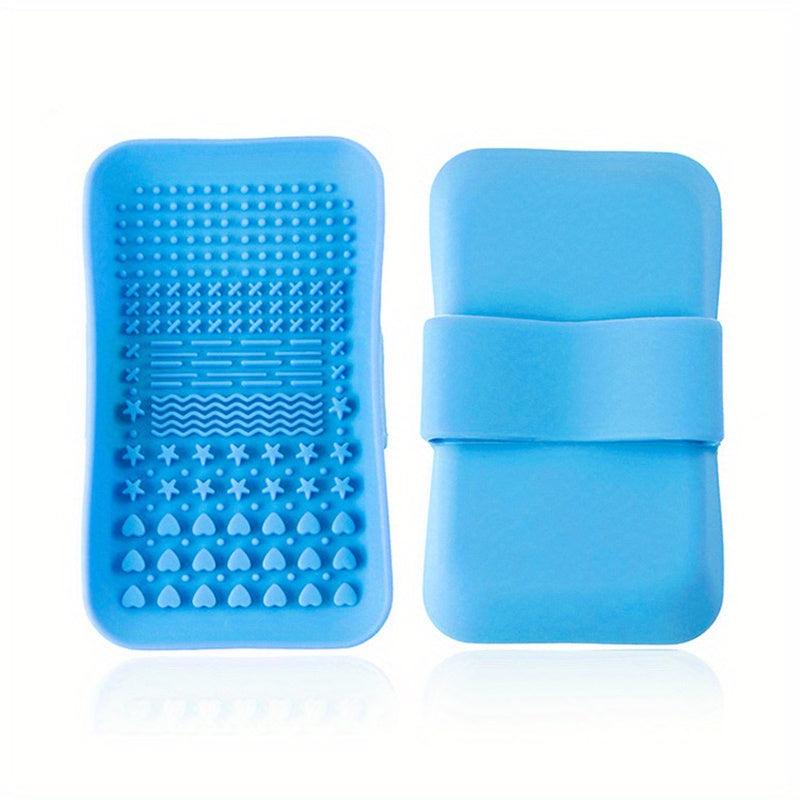Makeup Brush Silicone Pad Brush Cleaner Foundation Cleaning Pad