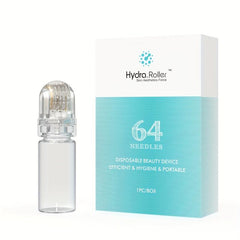 64pin Hydra Derma Roller 0.25mm 0.5mm 1.0mm Micro Needle Facial Tool