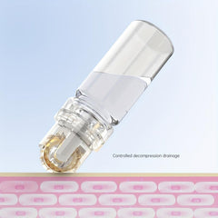 64pin Hydra Derma Roller 0.25mm 0.5mm 1.0mm Micro Needle Facial Tool