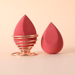 2pcs Metal Makeup Sponge Holder Spring Makeup Puff Storage Rack