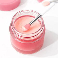3Pcs Silicone Lip Balms Brush Set Lipstick Cosmetic Makeup Brushes