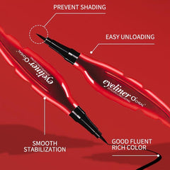 Feather Eyeliner Quick Dry Lasting Foreign Trade Waterproof Eyeliner