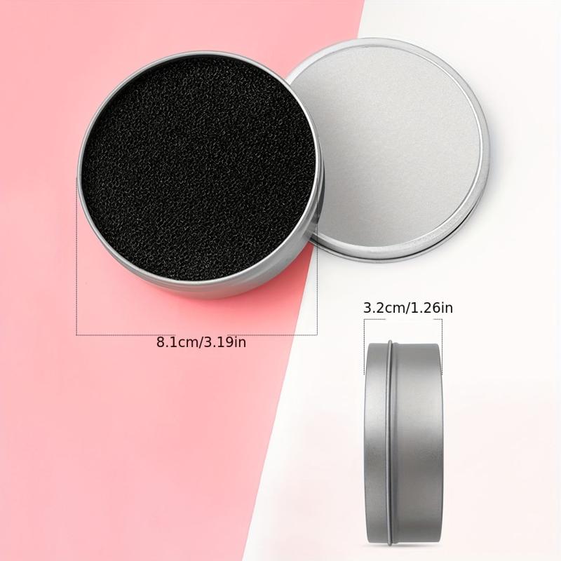 Makeup Brush Cleaner Sponges Switch Colors & Dry Clean Brushes Portable Case