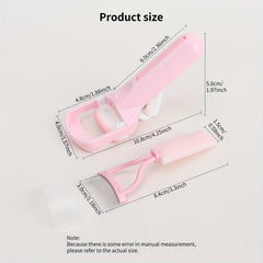 Eyelash Curler Comb Set Natural Effects Press Type Eyelash Curler