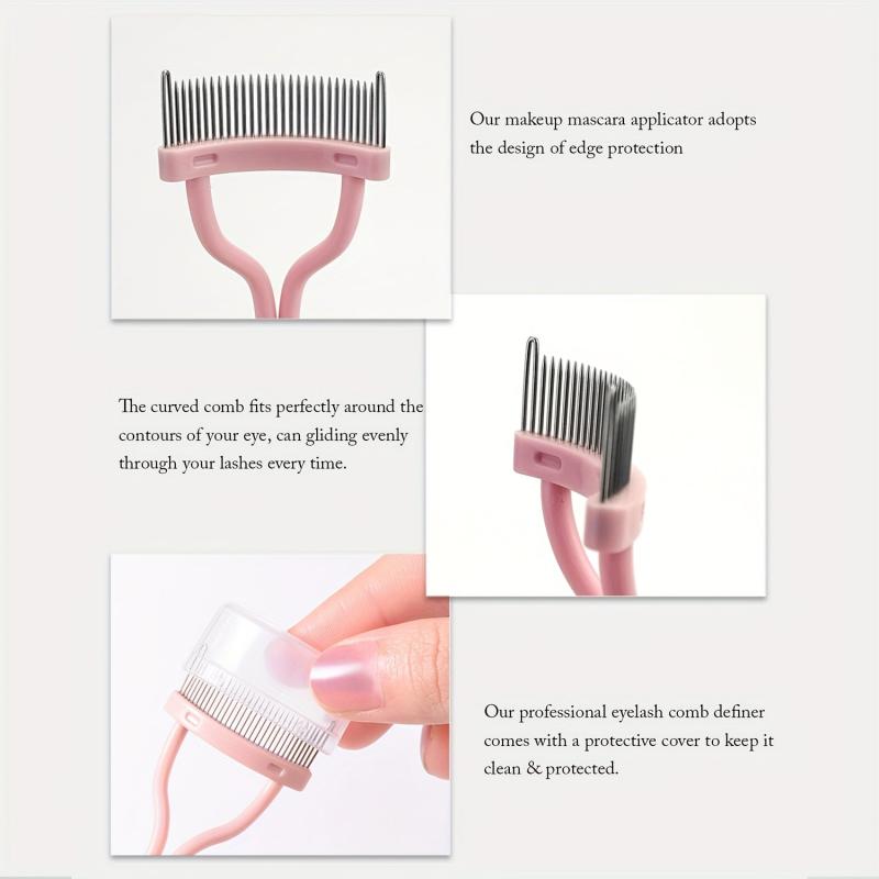 Eyelash Curler Comb Set Natural Effects Press Type Eyelash Curler