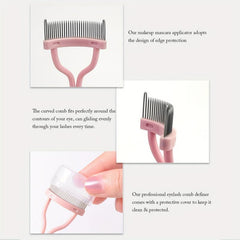 Eyelash Curler Comb Set Natural Effects Press Type Eyelash Curler