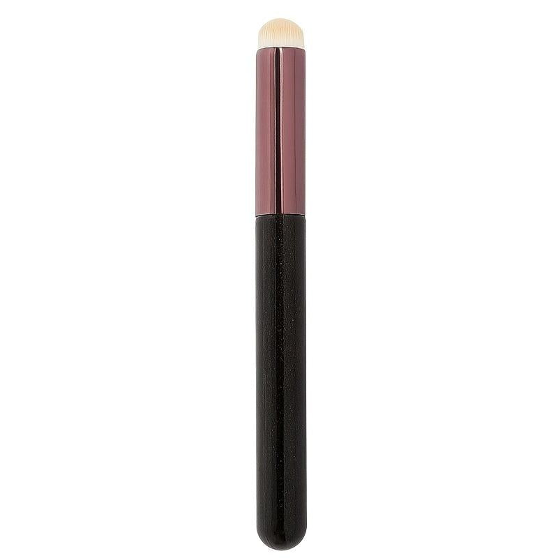 Portable Lip Brush Round Head Synthetic Soft Bristles Makeup Tool