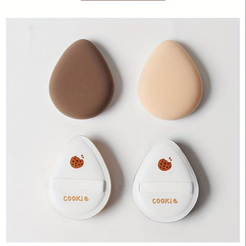 Makeup Puff Cookie Pattern Air Cushion Puff Dual Use