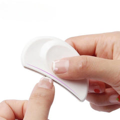 Half Moon Curved Nail File Buffer Manicure Pedicure Sanding Nail Art Tools
