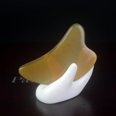 Ox Horn Scraping Plate Massage Tool for Body Neck Salon