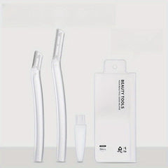 4pcs Eyebrow Razor Dermaplaning Tool Stainless Steel Face Razors Women