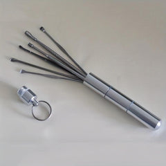 6pcs Ear Wax Removal Kit Stainless Steel Ear Cleaner