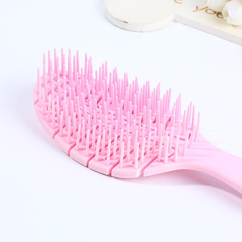 Vented Hair Brush Solid Hair Comb Gift For Women & Girl