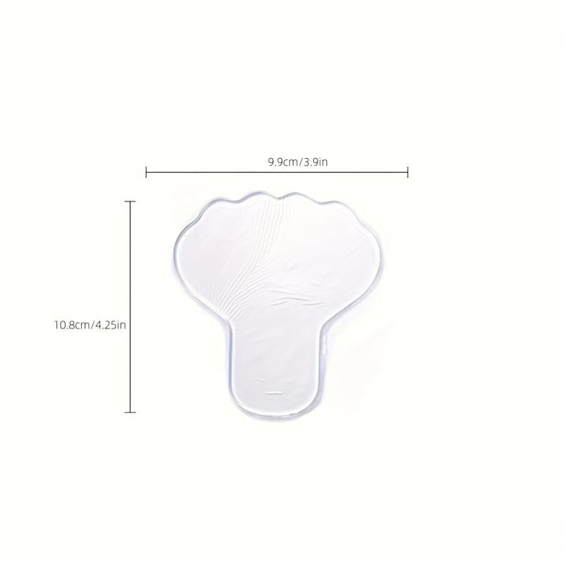 1Pcs Reusable Silicone Wrinkle Hand Sticker Reduce Skin Aging Transparent Pad