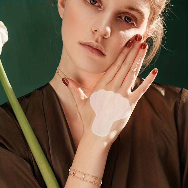 1Pcs Reusable Silicone Wrinkle Hand Sticker Reduce Skin Aging Transparent Pad