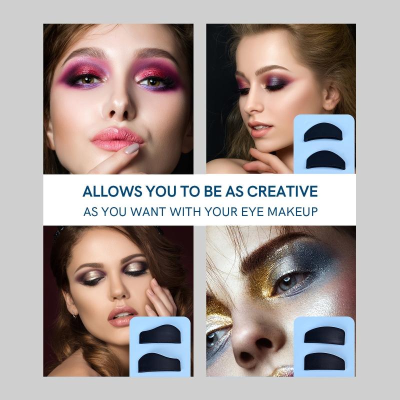 6-in-1 Eye Shadow Fixing Kit with Stamp Tools and Stencils