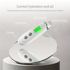 Facial Skin Analyzer Moisture Meter LCD Display Skin Care Water Tester