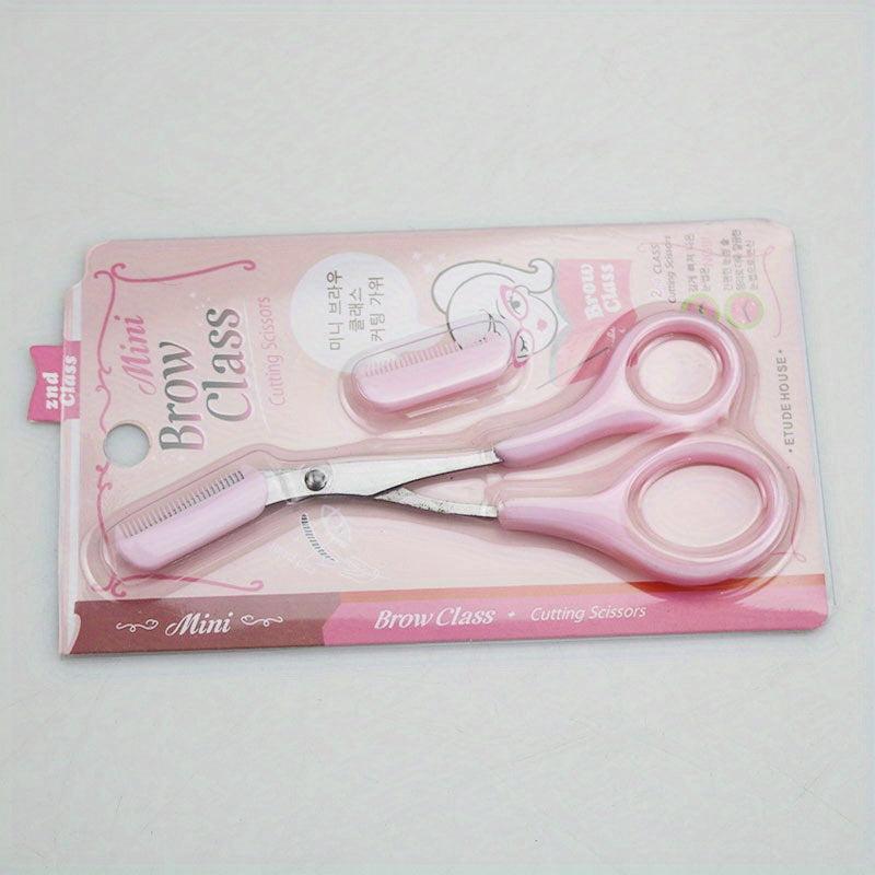 Eyebrow Scissors With Comb Beauty Shaping Makeup Tools Women