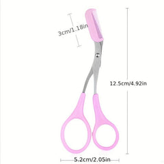 Eyebrow Scissors With Comb Beauty Shaping Makeup Tools Women