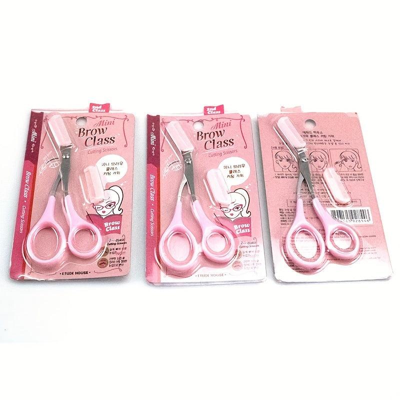 Eyebrow Scissors With Comb Beauty Shaping Makeup Tools Women