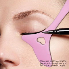 Silicone Winged Eyeliner Stencils - Perfect Eye Makeup Tool