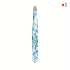 Stainless Steel Eyebrow Tweezers Professional Makeup Tool