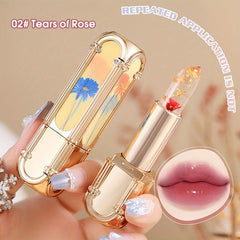 Fresh Flower Jelly Lipstick Moisturizing Long Lasting Lipstick