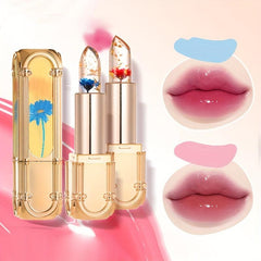 Fresh Flower Jelly Lipstick Moisturizing Long Lasting Lipstick