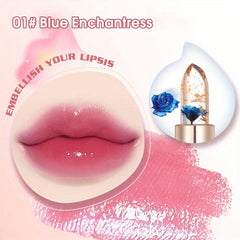 Fresh Flower Jelly Lipstick Moisturizing Long Lasting Lipstick