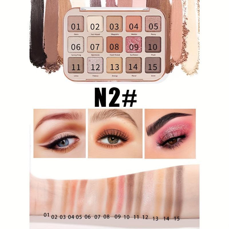 Multifunctional Eyeshadow Palette Matte Contouring Long Lasting