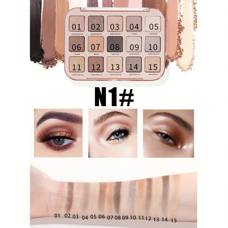 Multifunctional Eyeshadow Palette Matte Contouring Long Lasting