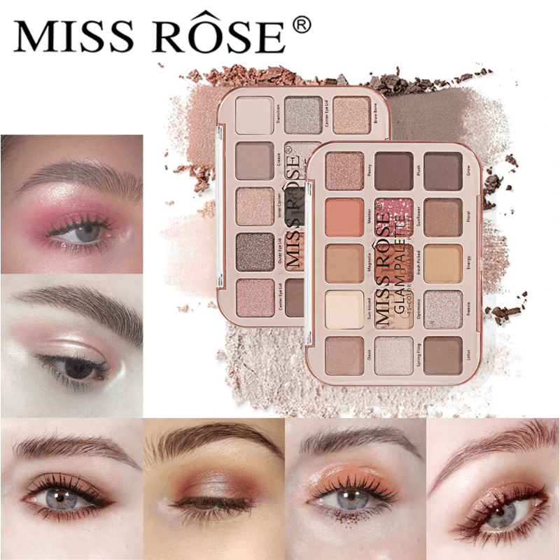 Multifunctional Eyeshadow Palette Matte Contouring Long Lasting