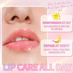 Moisturizing Tinted Lip Balm Hydrating Lipstick Primer