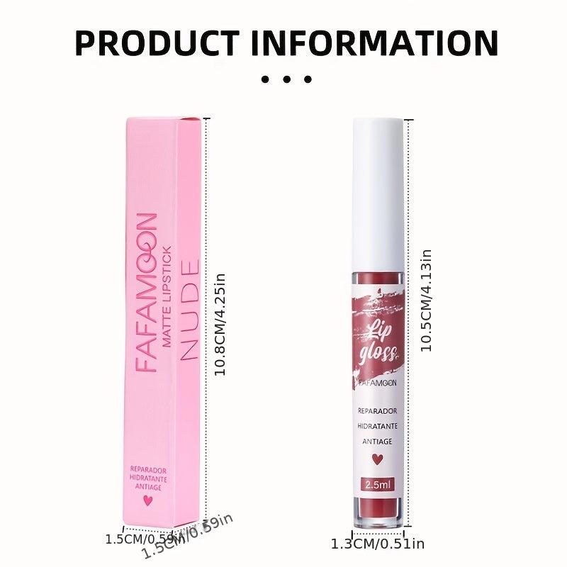 Matte Velvet Lip Gloss Non Fade Long Lasting