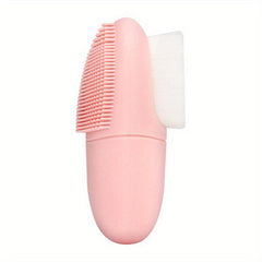 Dual Head Silicone Facial Cleansing Brush for Pore Cleansing