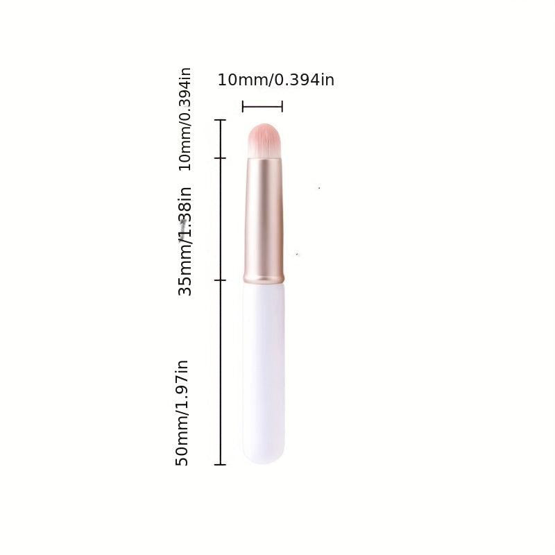Mini Lip Brush Portable Round Head Concealer Brush Lip Makeup Tool