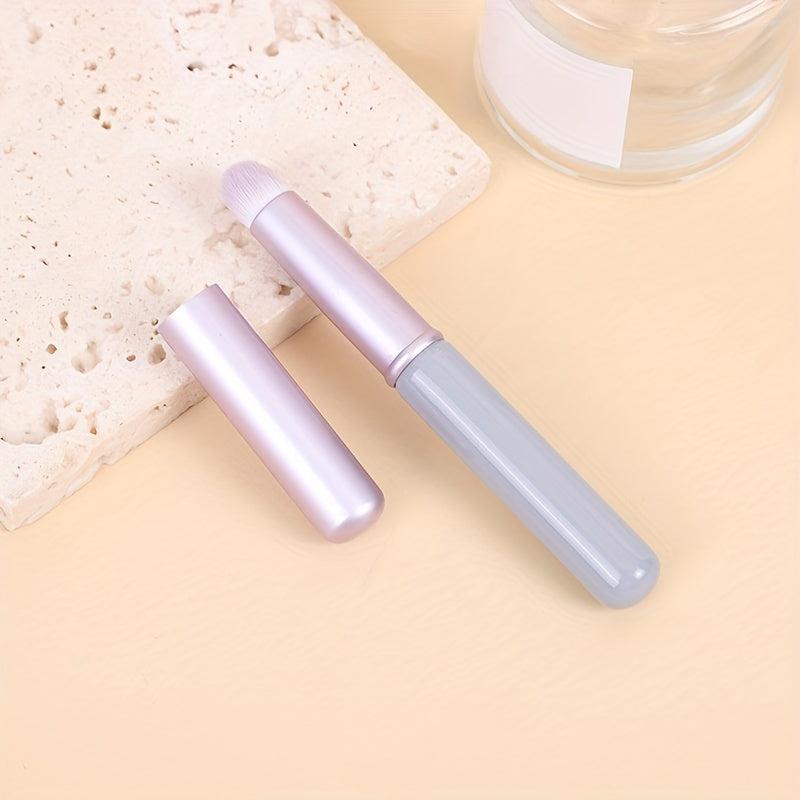 Mini Lip Brush Portable Round Head Concealer Brush Lip Makeup Tool