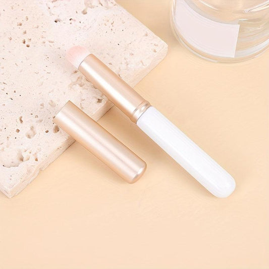 Mini Lip Brush Portable Round Head Concealer Brush Lip Makeup Tool