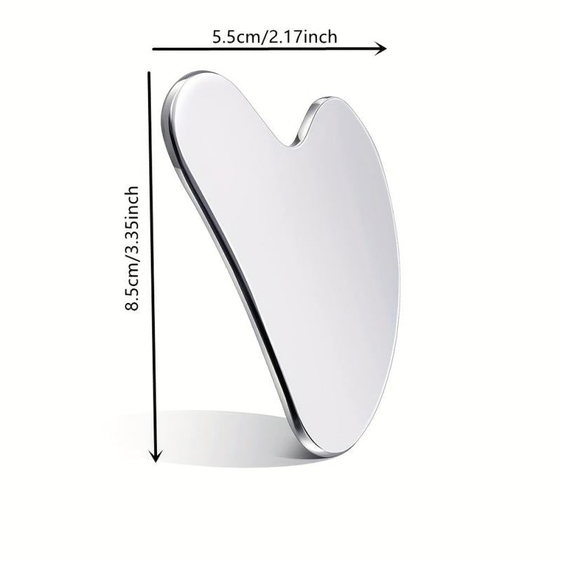 Metal Gua Sha Facial Tool Heart Shape for Tightening Skin