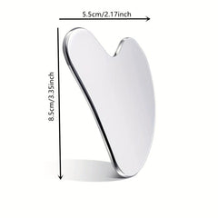 Metal Gua Sha Facial Tool Heart Shape for Tightening Skin